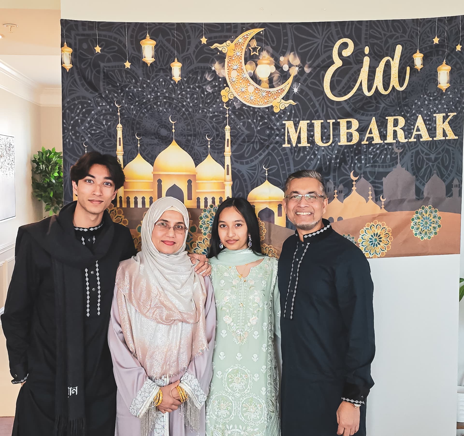 my family together