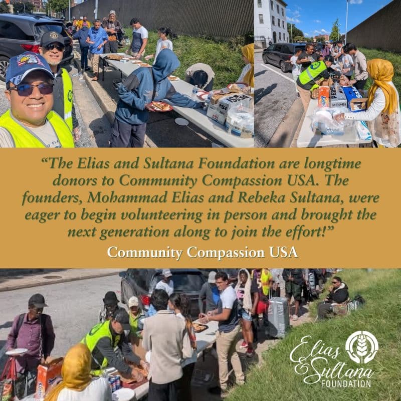 Elias & Sultana Foundation drive